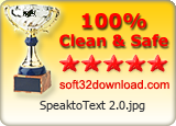 SpeaktoText is rated 5 Stars by www.SoftJamboree.com
